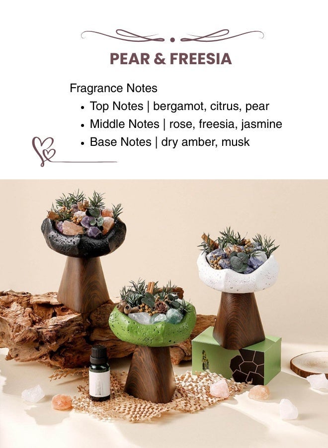 Natural Crystal Stone Diffuser Gift Set, Premium Aromatherapy Kit for Home Decor，Birthday/Holiday Gifts - Image 2